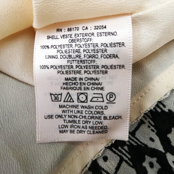 Akemi Kin Anthropologie Maxi Skirt Black White Floral Prints Playful Ruffle S - Picture 4 of 4